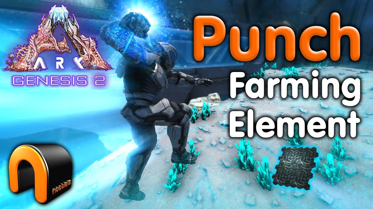 ARK Genesis 2 How To TEK PUNCH FARM Element! #ARK