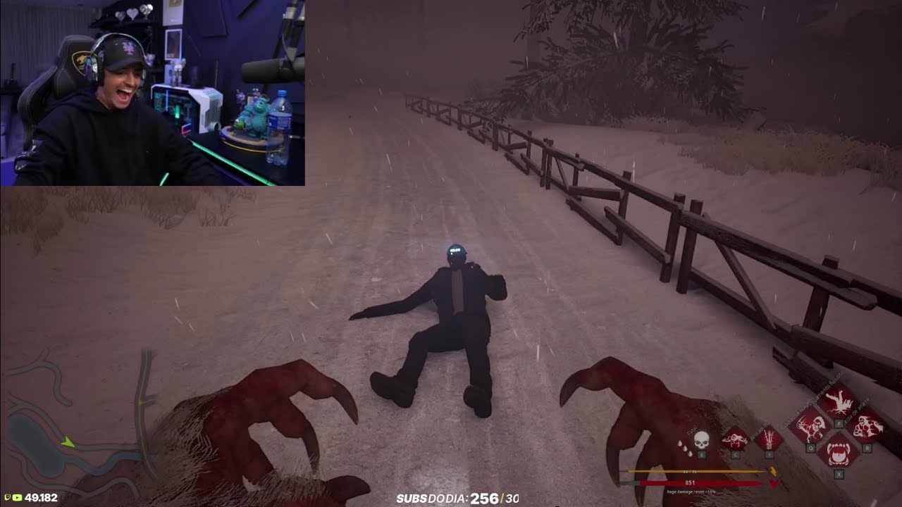 CORINGA JOGANDO BIGFOOT com os AMIGOS