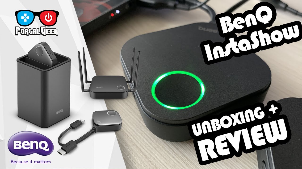 BenQ InstaShow Unbóxing y Análisis de este gadget para presentaciones inalámbricas