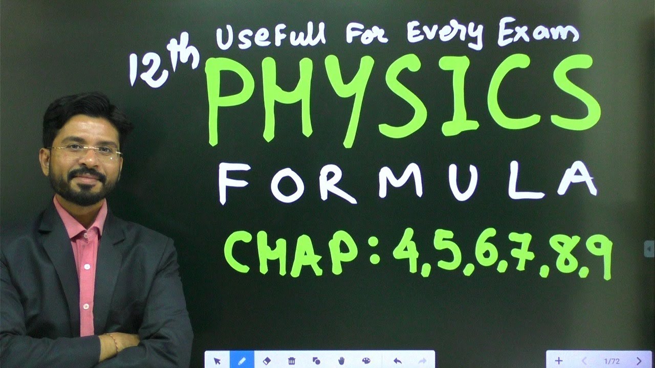 12th Physics Formula Chap : 4,5,6,7,8,9 UseFull For Every Exam | NBParmarSir