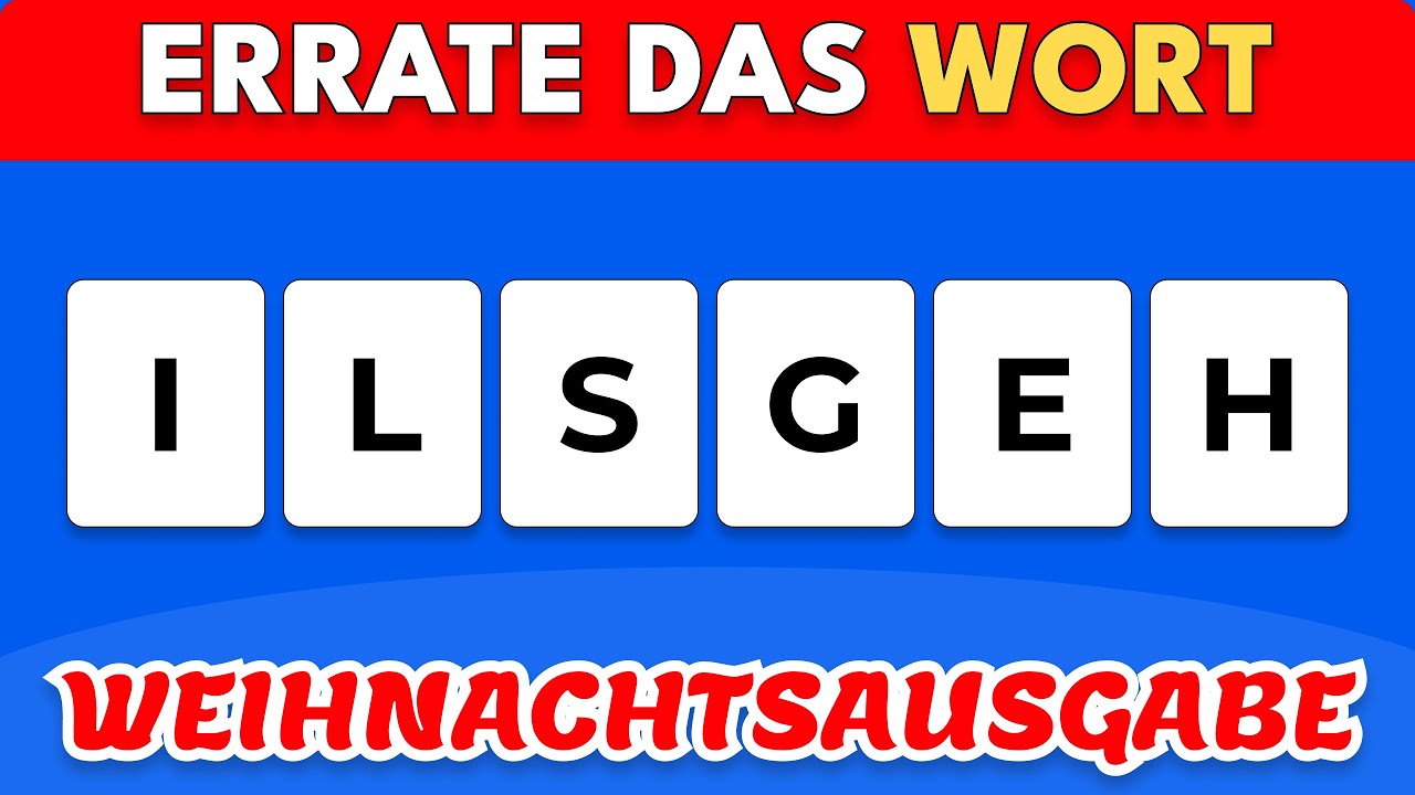 Kannst du das richtige Wort erraten? Die ultimative Wortspiel-Herausforderung!