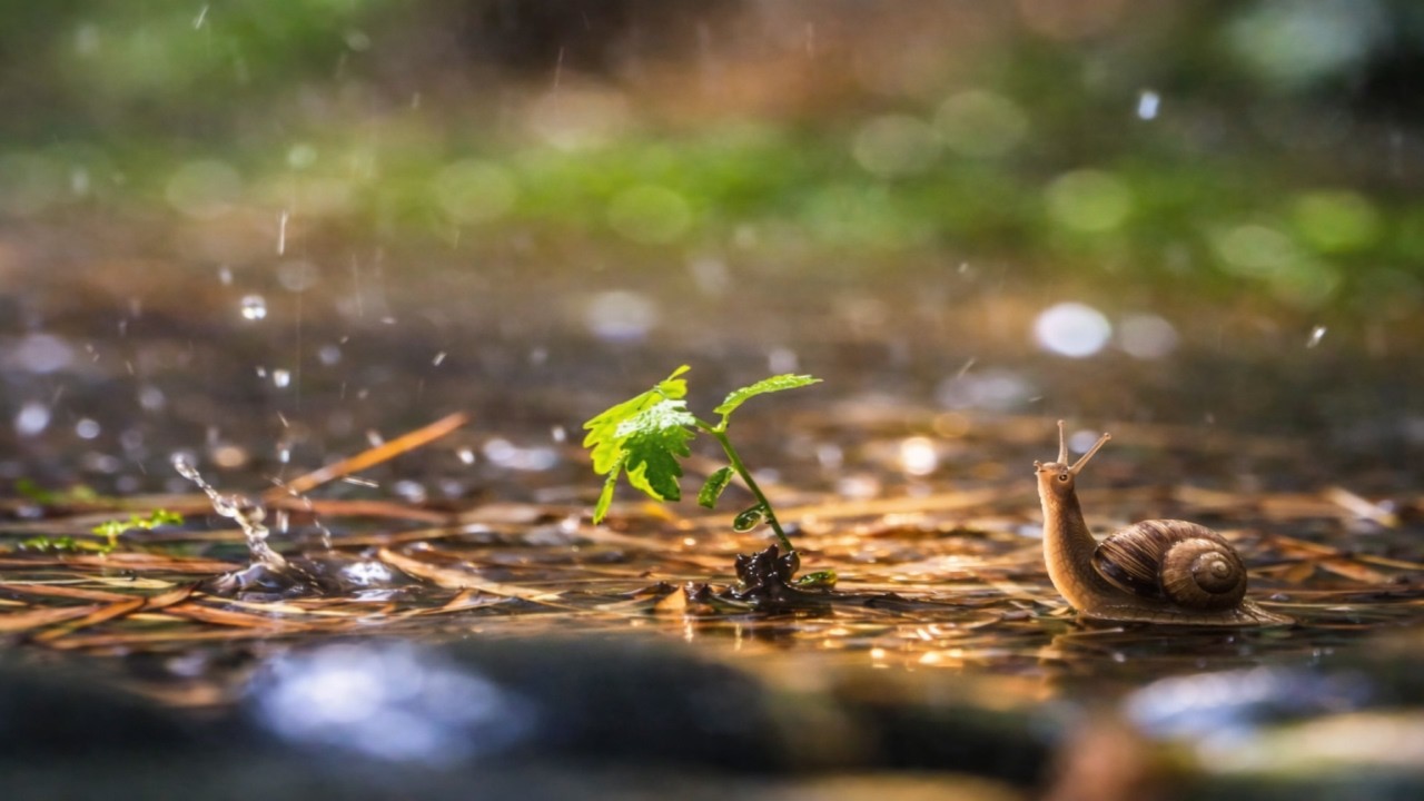Peaceful Rain Meditation | Relax, Breathe & Find Calm (2 Hours)