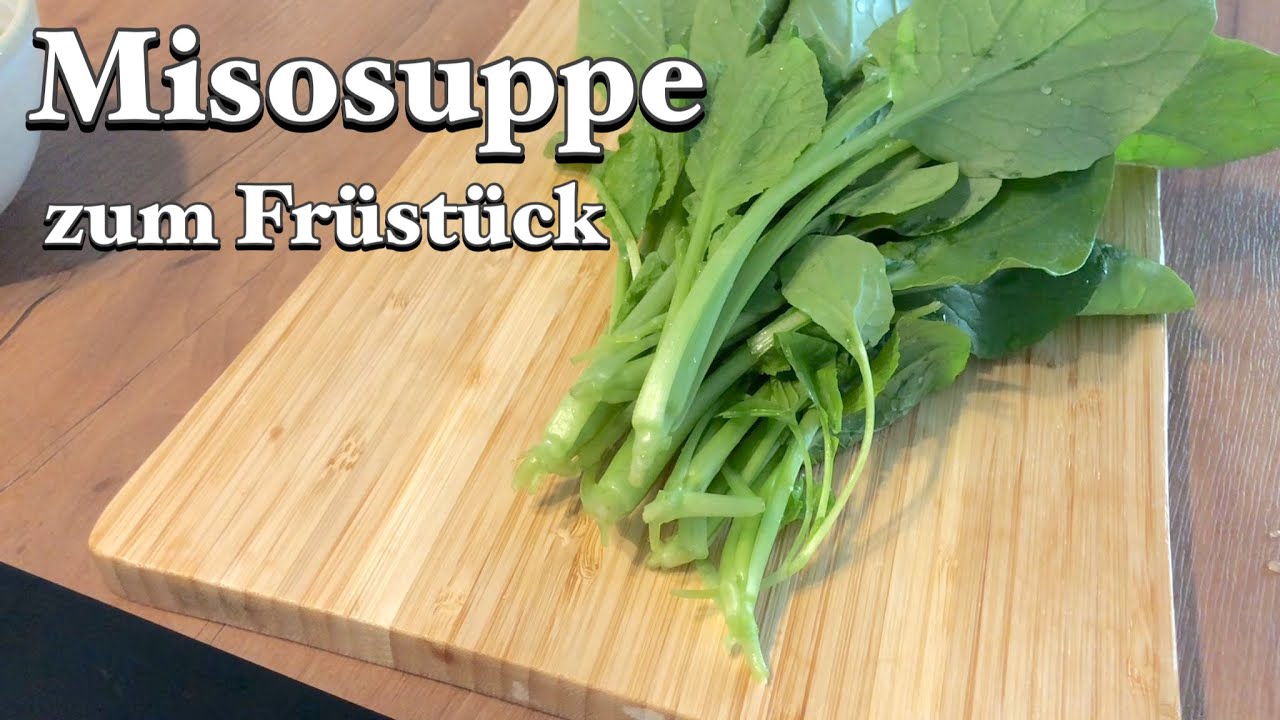 [Misosuppe] zum Frühstück / 朝の一杯 味噌汁