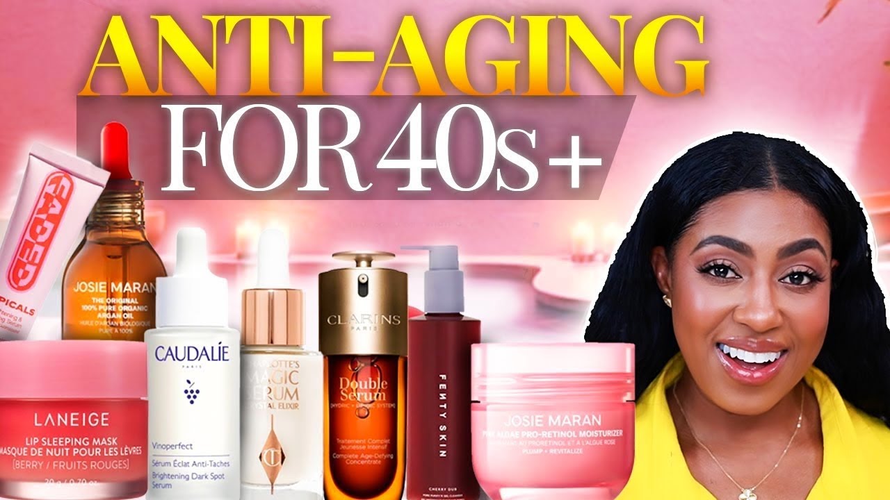 BEST ANTI-AGING SKINCARE FOR WOMEN OVER 40 | PRODUCTS THAT ACTUALLY WORK