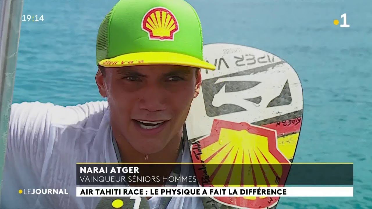 Te Toa Nui Air Tahiti race : Narai Atger récidive et conserve sa place de leader