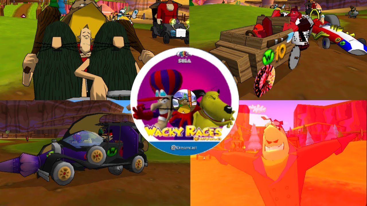 Wacky Races Prototype Signpost Pause Glitch