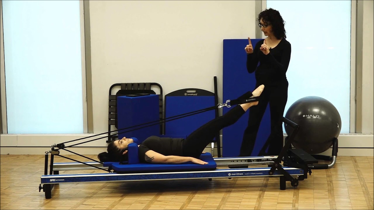 STOTT PILATES® Exercises for At- Home Workout | Leg Circles Feet in Straps