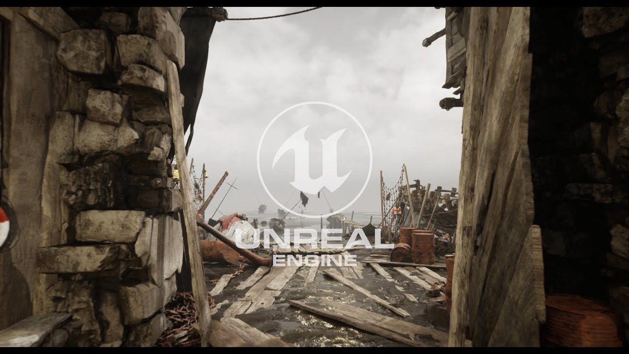 Fishing Villlage Unreal Engine