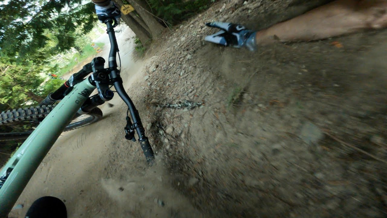 Crashing My 2022 Commencal FRS In Whistler
