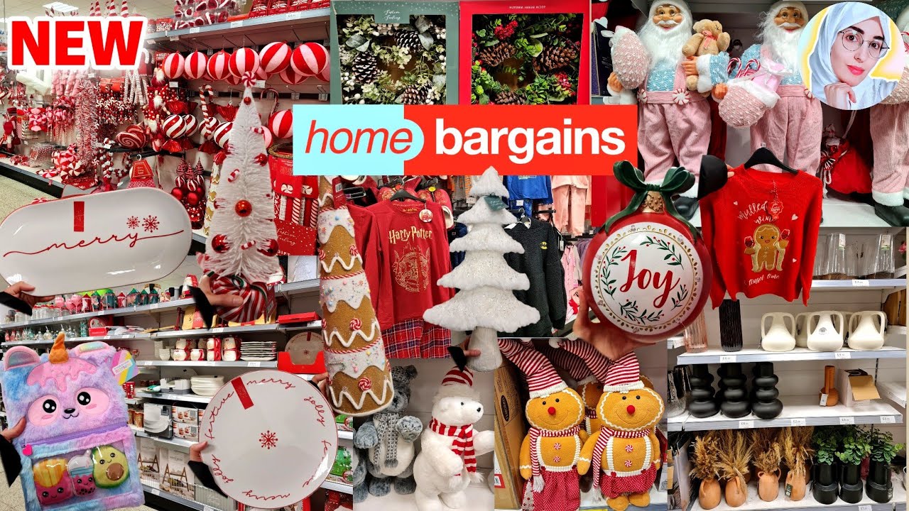 HUGE NEW IN HOME BARGAINS SHOPPING TOUR 😍 i filmed everything 🎥 with prices 😉