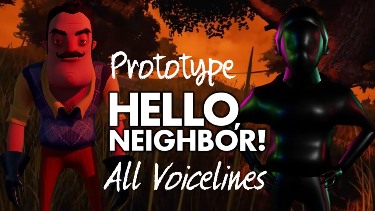 Hello Neighbor Prototype Все озвучки (с субтитрами)