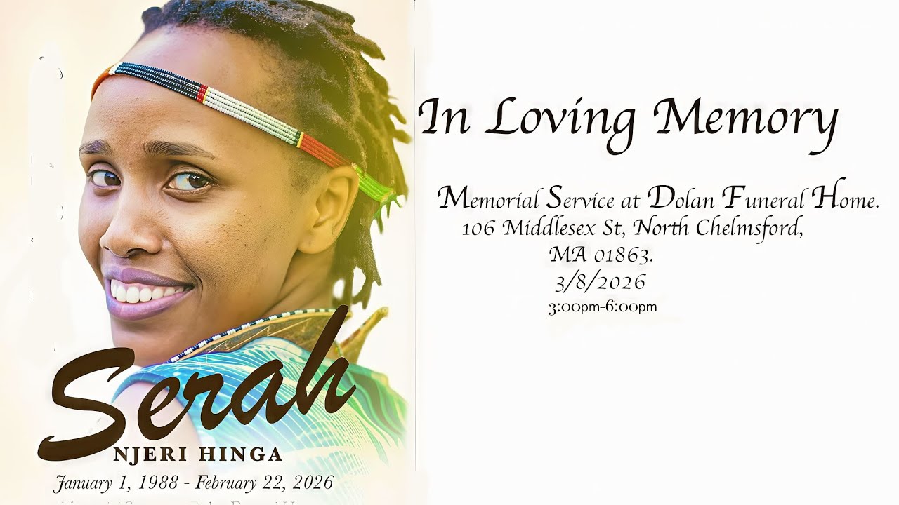 IN LOVING MEMORY OF SERAH NJERI HINGA 1988-2026