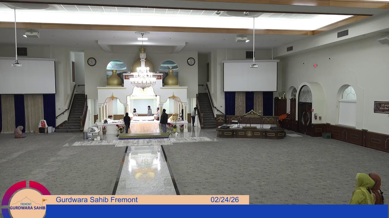 Gurdwara Sahib Fremont Evening Diwan 2026-02-24