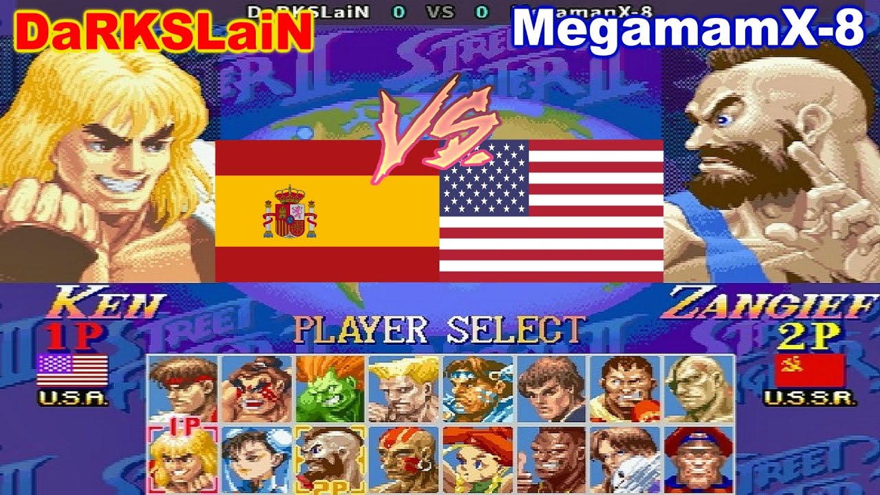 Super Street Fighter II X: Grand Master Challenge - DaRKSLaiN vs MegamanX-8