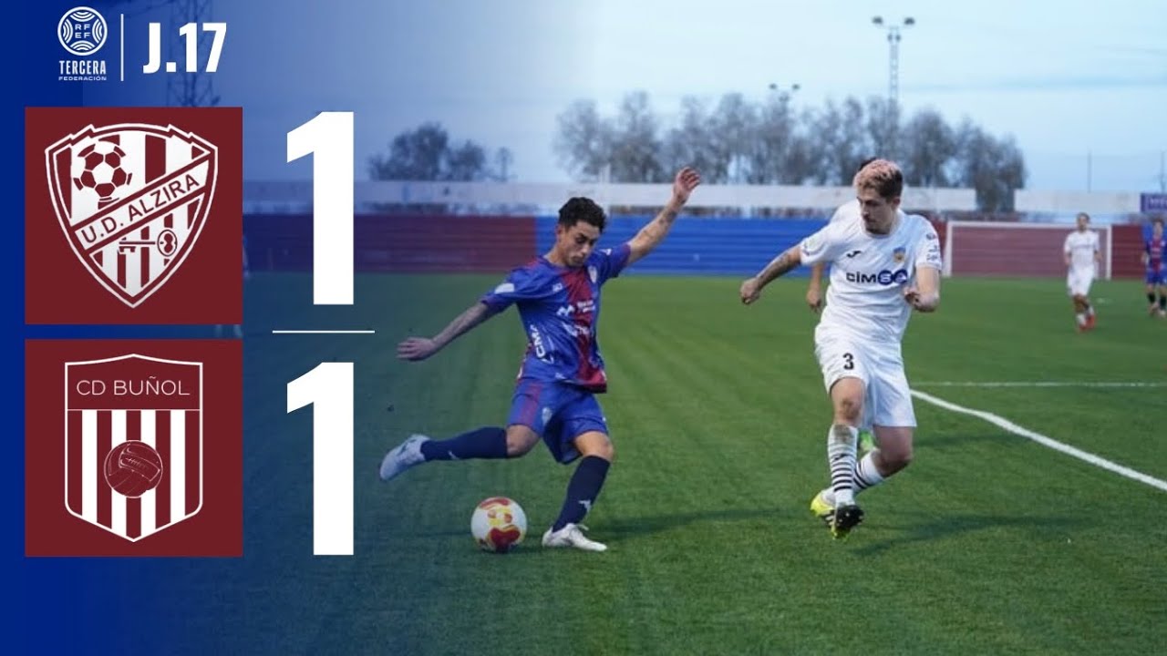 UD Alzira 1, CD Buñol 1 2025-26