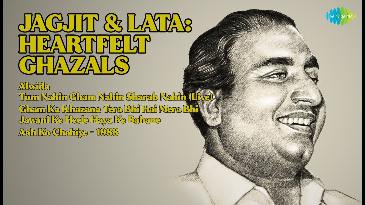 दिल छू लेने वाली ग़ज़लें | Jagjit Singh Songs | Alwida | Tum Nahin Gham Nahin Sharab Nahin Live