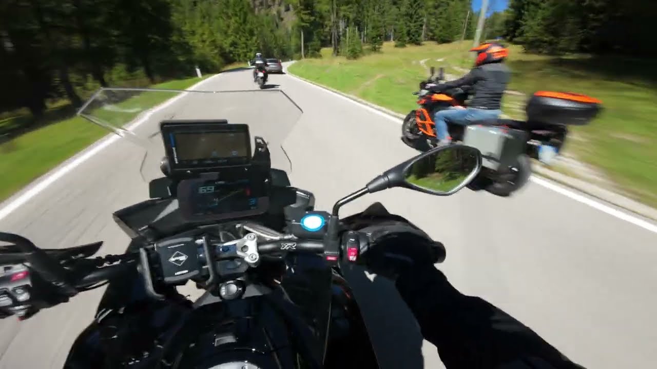 2 x BMW S1000 XR & 2 x KTM 1290 SAS | Passo Rolle | 31.08.2025
