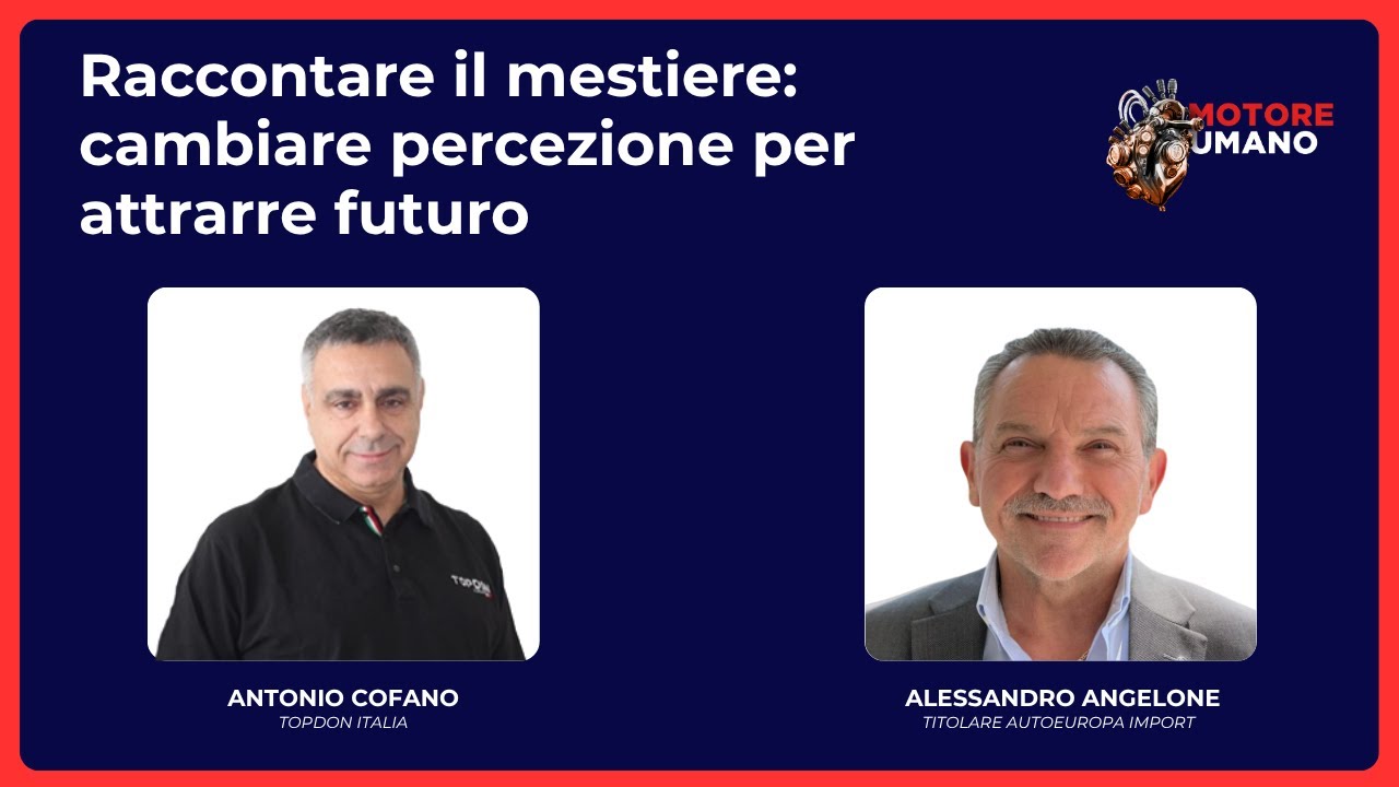 Raccontare il mestiere: cambiare percezione per attrarre futuro