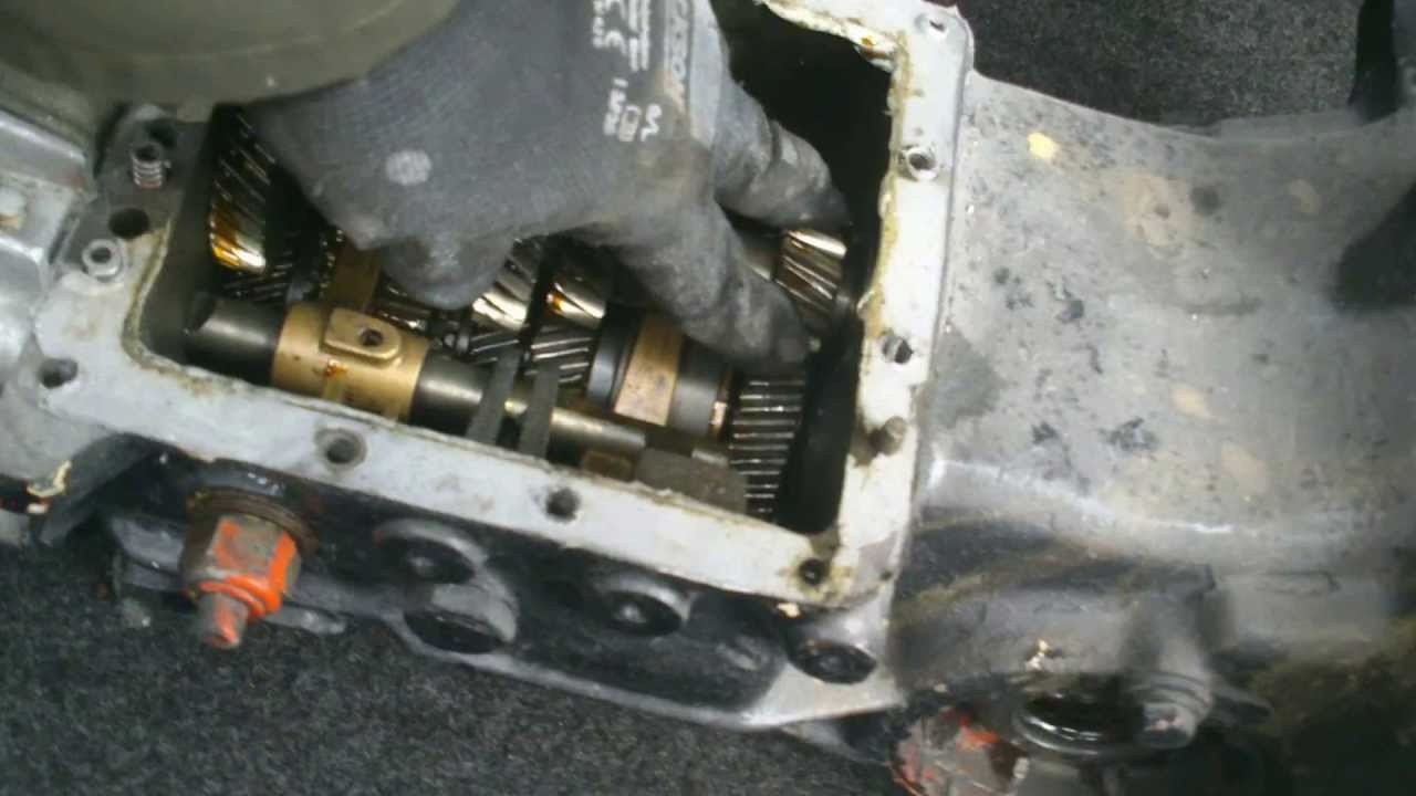 Desmontaje de caja de cambios