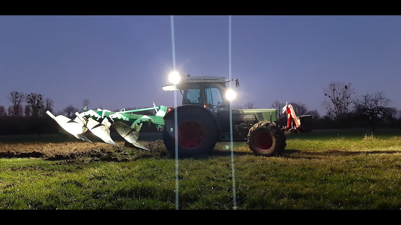 Schafft es der Fendt 280 S den Pflug zu ziehen?