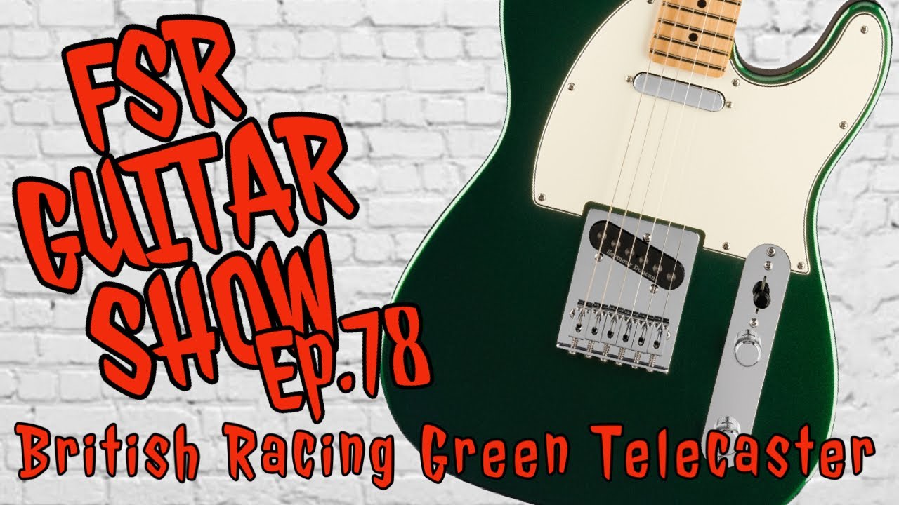 Fender Telecaster: British Racing Green