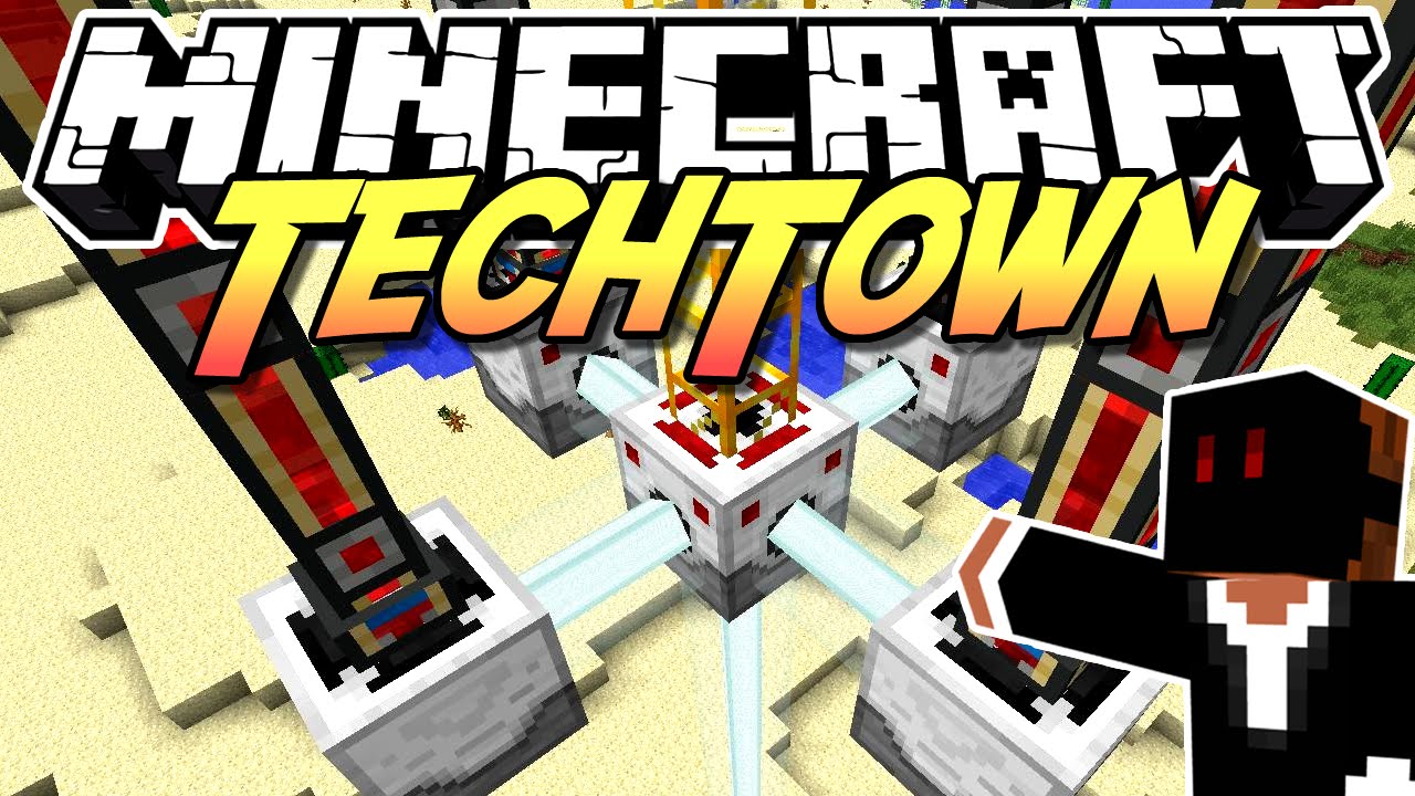 Minecraft TechTown - Laser Drill und Dense Ore Dimension #29 | DEBITOR