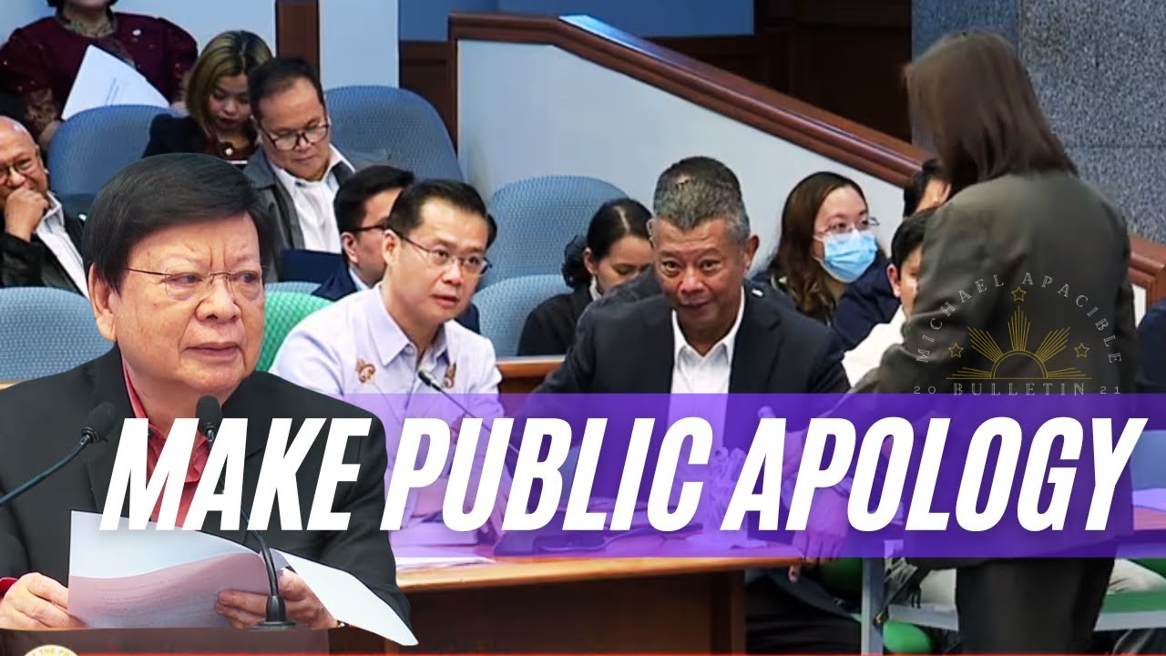 Sen. Marcoleta inutusan si Ombudsman Remulla: mag Public Apology ka!