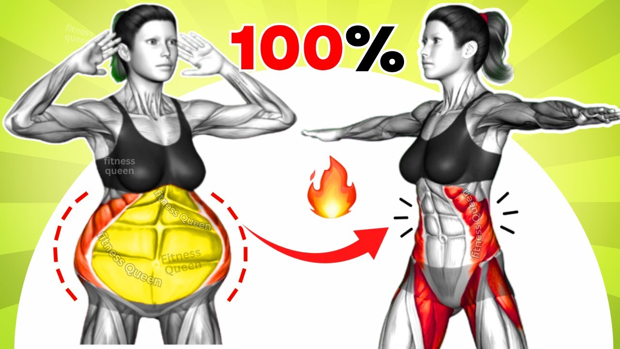 👙100% Guaranteed! ➜ 30 Minute Lower and Upper Belly Abs Burner 🔥 Killer Home Workout (All Standing)