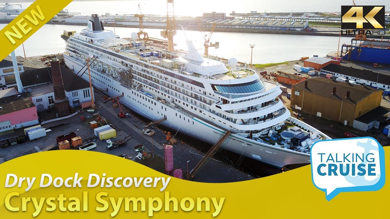 Dry Dock Discovery – Crystal Symphony Luxury Cruise Ship