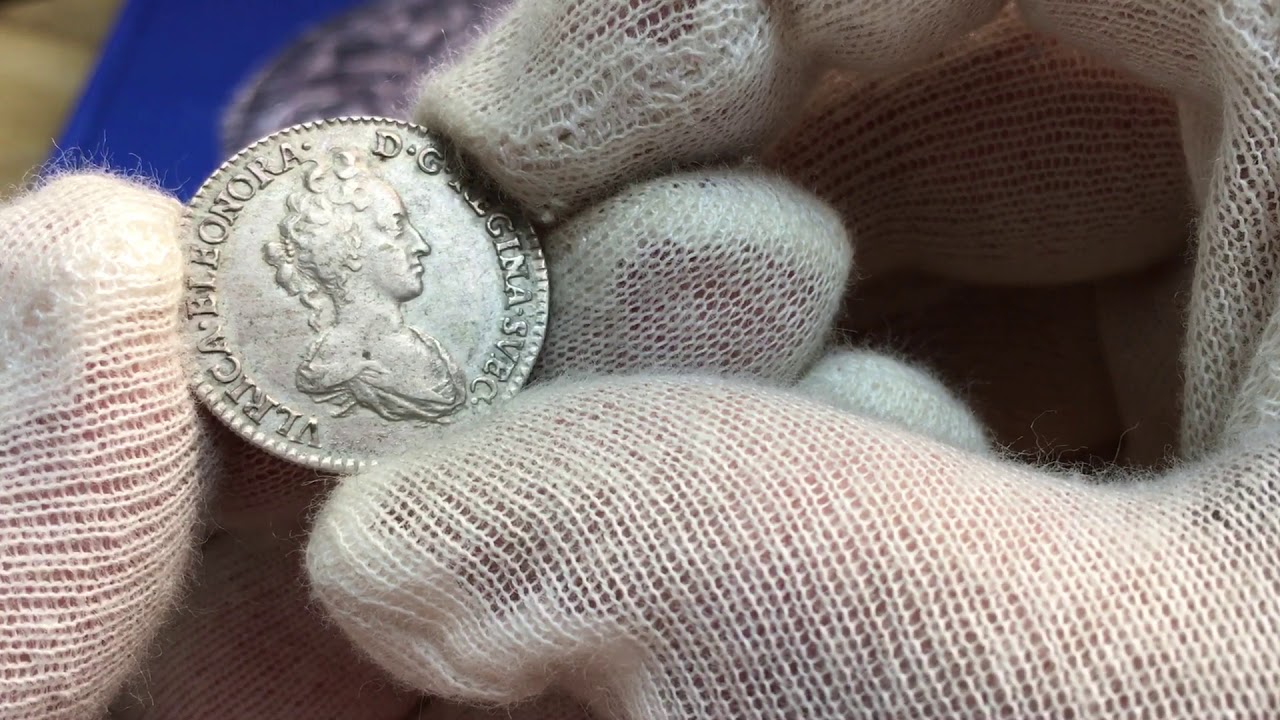 Ulrika Eleonora - 1 mark 1719 - VACKERT EXEMPLAR fr&aring;n Roberto Delzanno Numismatik