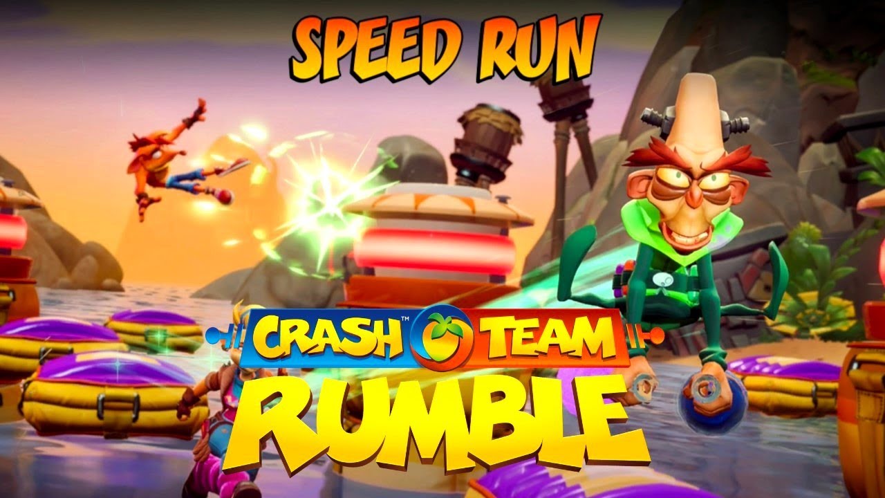 Crash Team Rumble Party Mode - Speed Run - All Waves & Boss Battle (Season 2 Update)