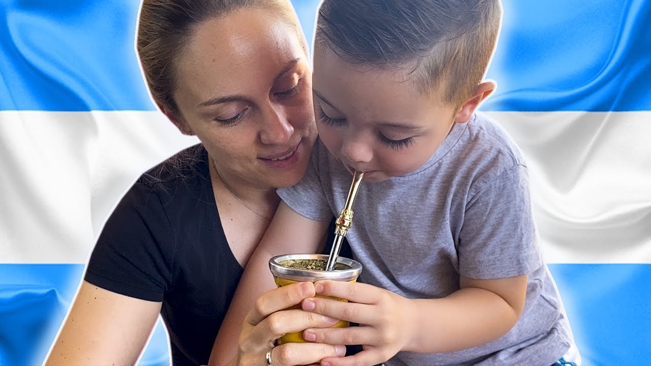 1er NIÑO ESPAÑOL 🇪🇸TOMANDO MATE 🇦🇷🧉 Cata de Playadito