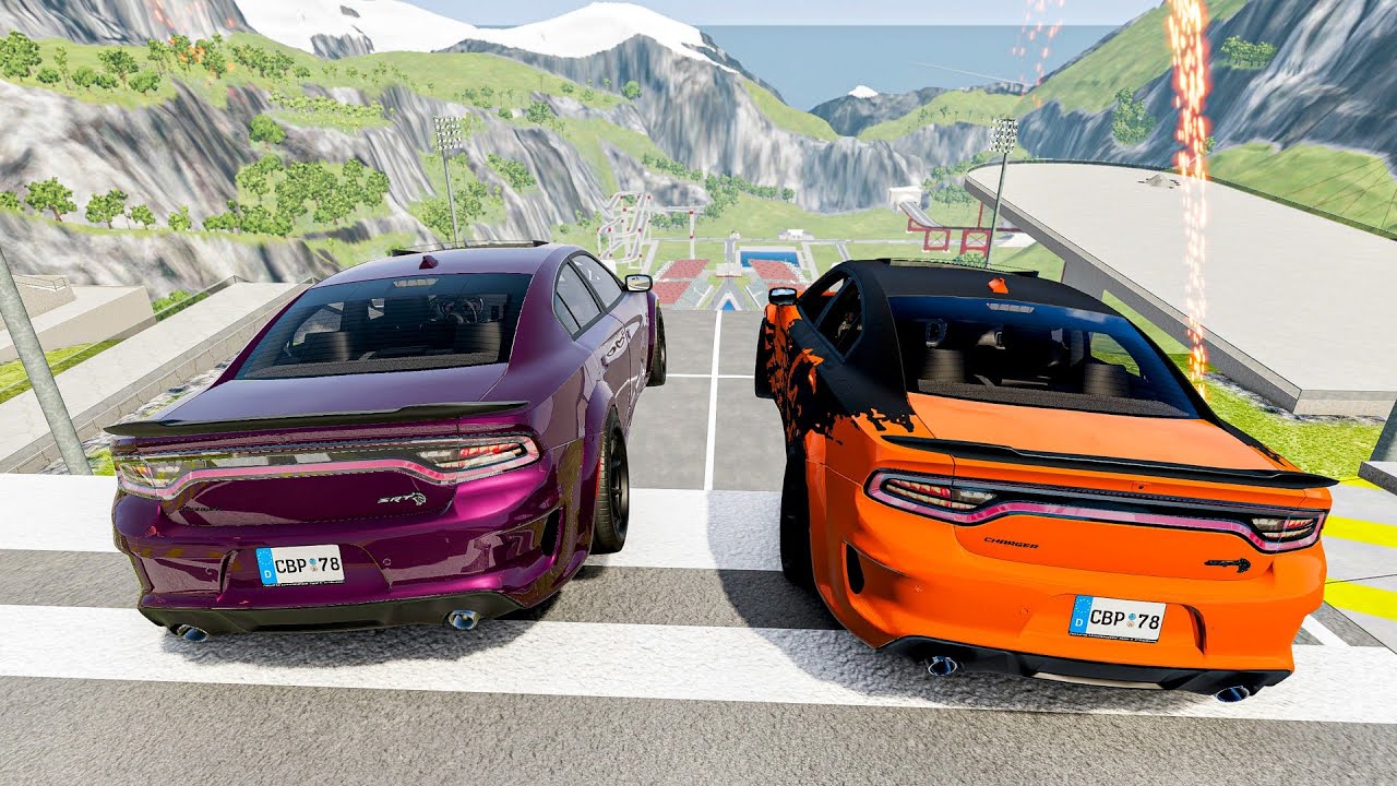 Epic High Speed Car Jumps #248 – BeamNG Drive | CrashBoomPunk