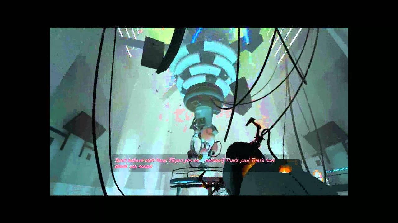 Portal Part 5- Chell vs GLaDOS:  Kill it with FIRE!  Ending + Credits