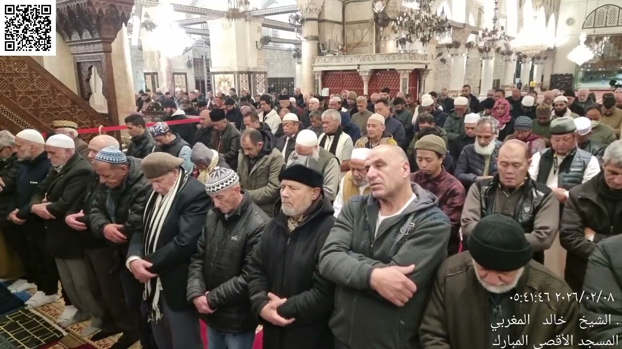 03 - صلاة الفجر للشيخ يوسف أبو سنينة من المسجد الأقصى - الأحد 20 شعبان (8) 1447 - 8 شباط (2) 2026م