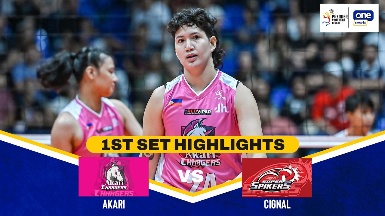 CIGNAL vs. AKARI | SET 1 HIGHLIGHTS | 2026 PVL ALL-FILIPINO CONFERENCE | FEB. 28, 2026