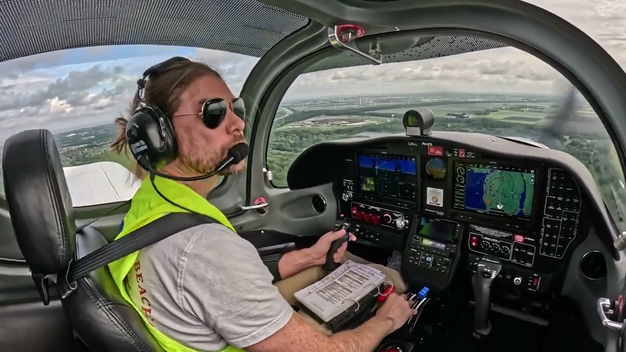 First Solo Flight After Engine Failure on Run-up With Radio/ATC Part 3