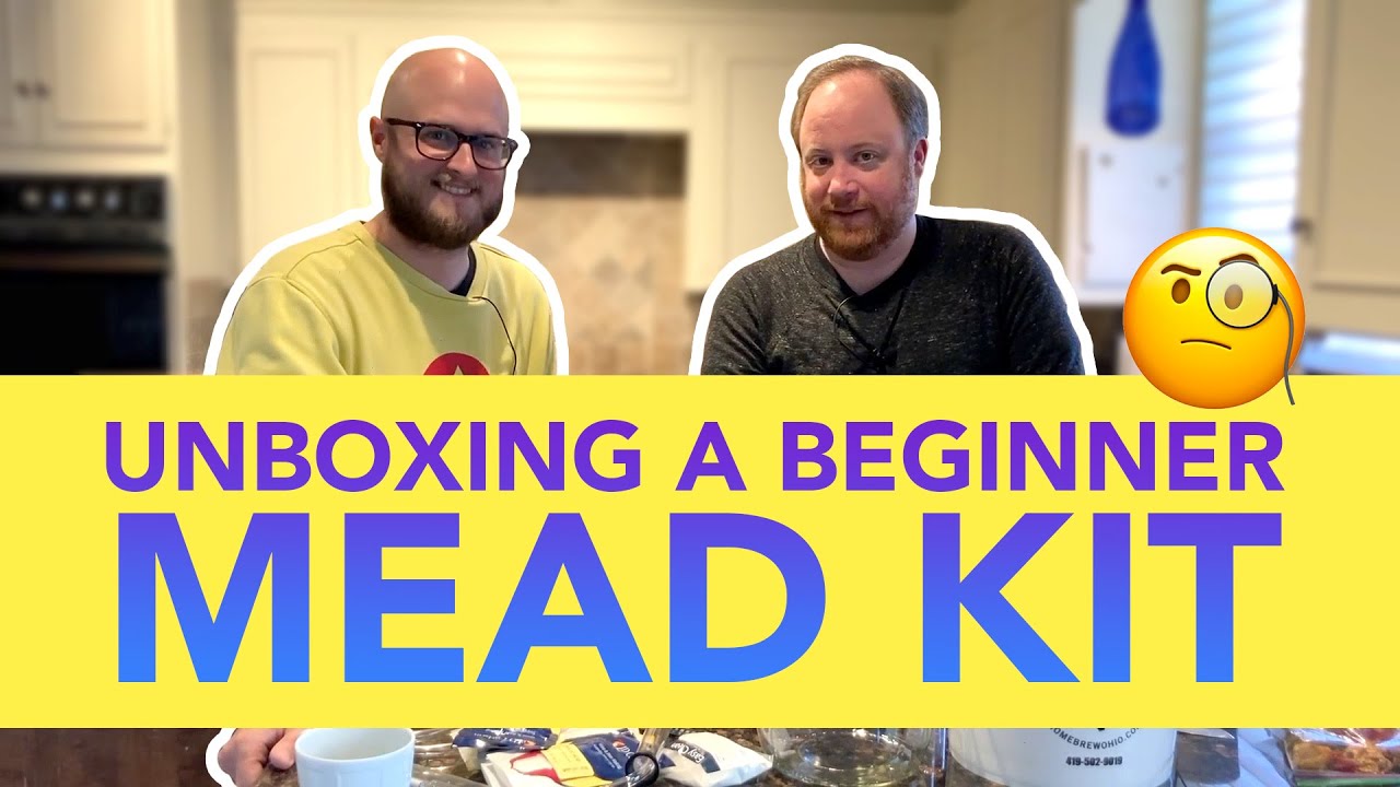 Help David craft his first mead! Let’s Unbox Homebrew Ohio's mead starter pack