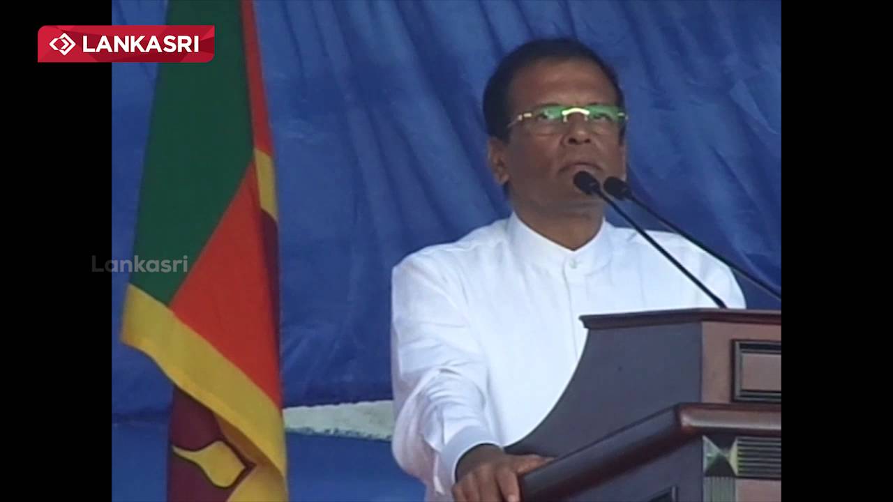 President Sirisena Speech in Batticaloa