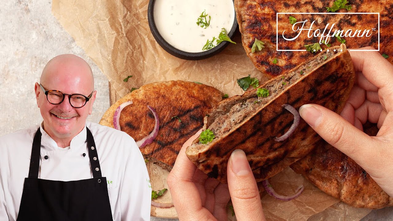 Gefülltes Pfannenbrot 🥖 I einfach, lecker, schnell I @CALLEkocht - Omas Rezepte kocht mit Hoffmann