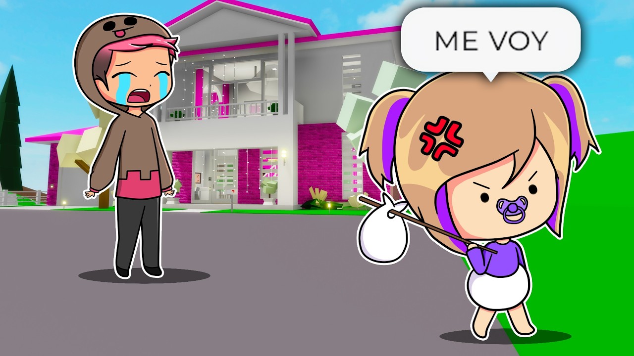 LYNITA BEBÉ SE ESCAPA DE CASA 😱 ROBLOX BROOKHAVEN
