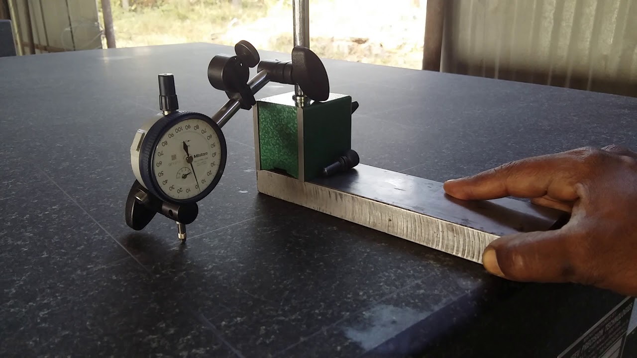 SURFACE PLATE CALIBRATION BY USING WYLER LEVEL , AFTER CROSS CHECKING WITH PLUNGER DIAL GAUGE