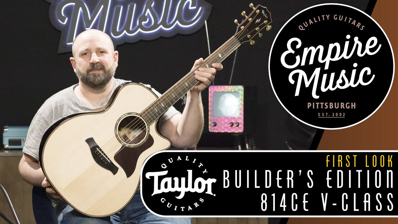 Taylor Builder's Edition 814ce V-Class // EMPIRE MUSIC