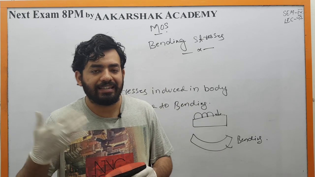 || Lecture 42 || Mechanics of Structures || MOS || SOM || 4th Semester || Civil Engineering ||