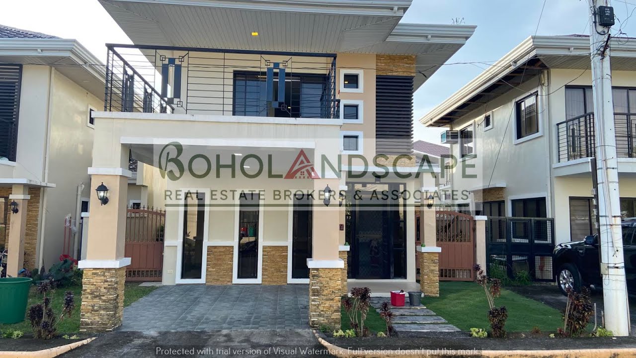 HOUSE & LOT FOR SALE LOCATED IN CHATEAU DE PAZ SUBDIVISION, SONGCULAN, DAUIS,PANGLAO ISLAND, BOHOL.