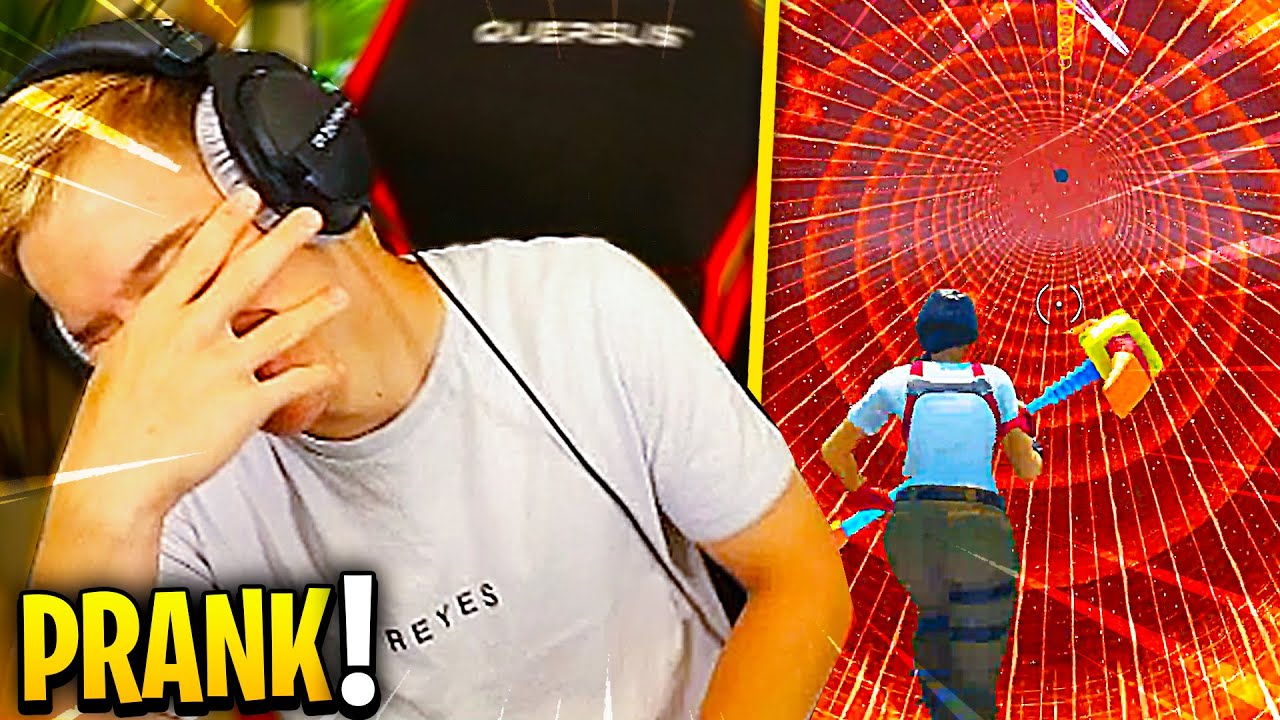 JE ME FAIS PRANK PAR CE DEATHRUN SUR FORTNITE ! (il m'a rendu fou)