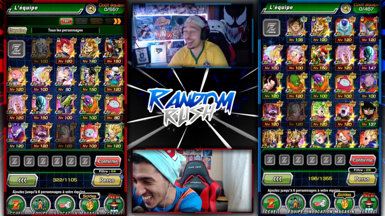 RANDOM RUSH VS YEKAIS ! LE RETOUR DES DUELS ! DBZ DOKKAN BATTLE