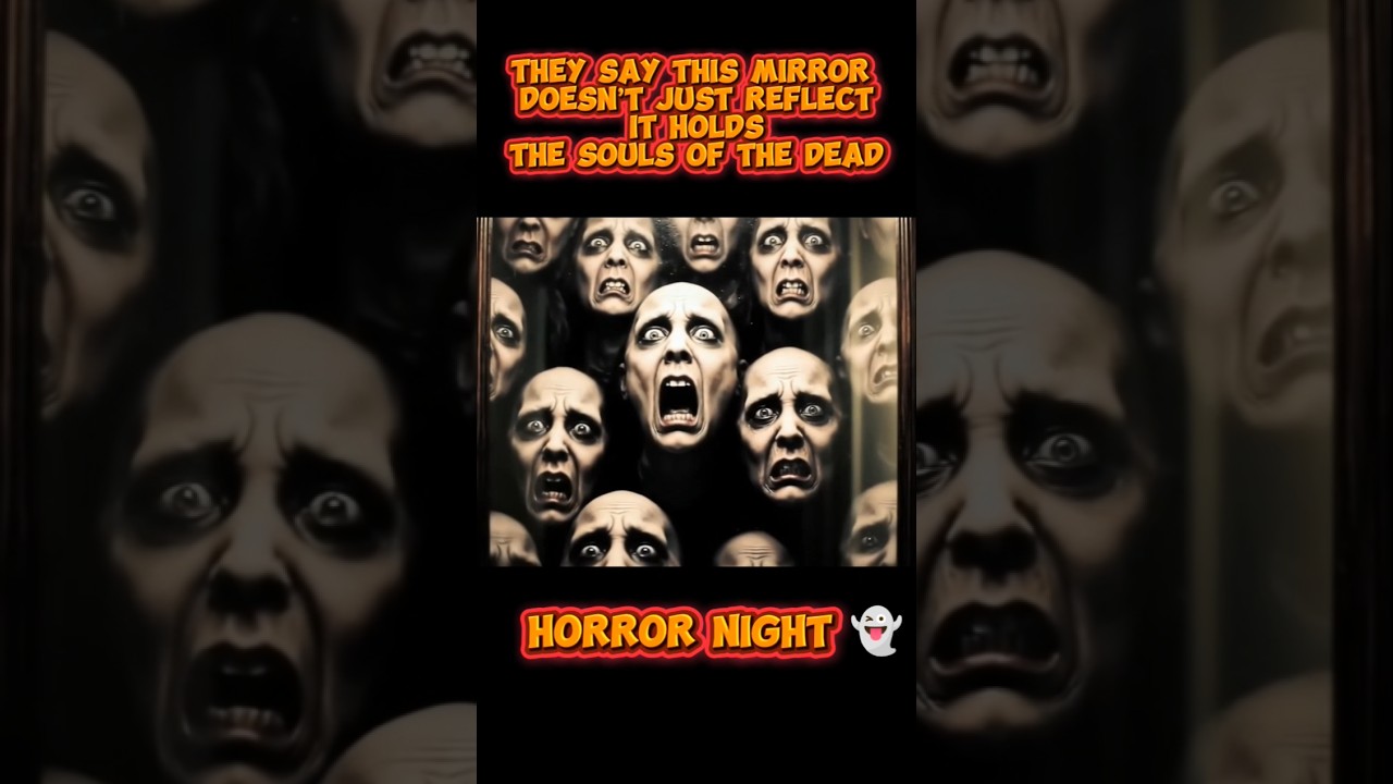 🪞 The Haunted Mirror That Traps Souls Forever 😱✨ #cinematichorror