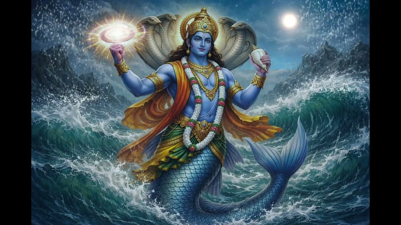 Matsya Stotram 🕉️ | Lord Vishnu First Avatar | Devotional Stotram modern Music