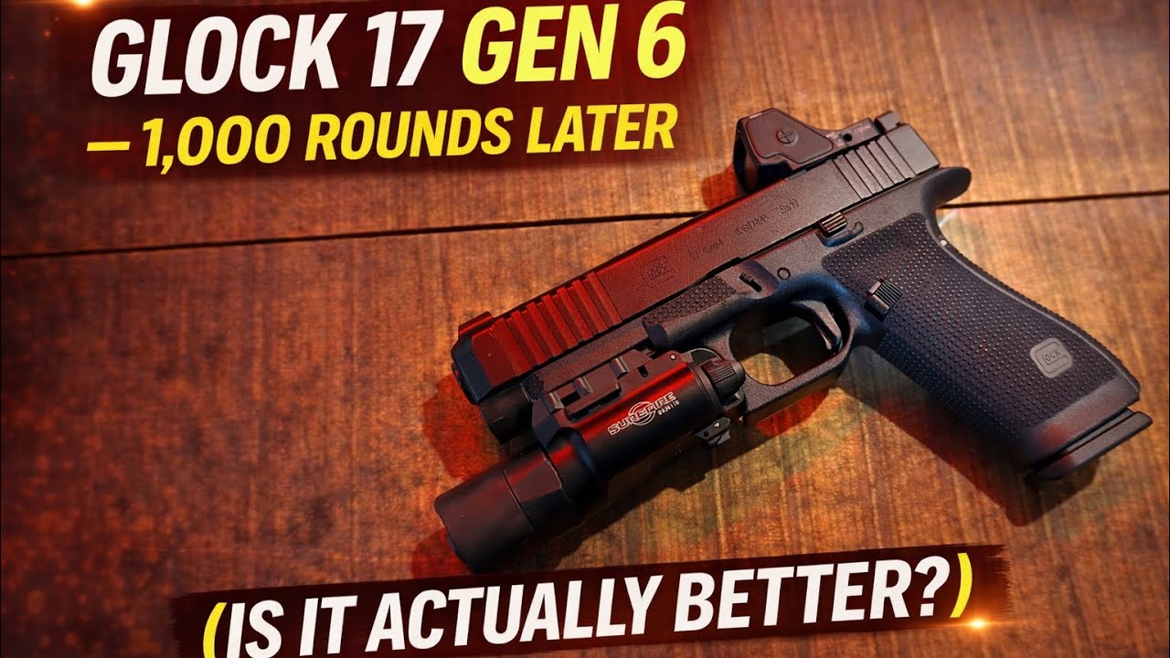 Glock 17 Gen 6 — 1000 выстрелов спустя (Действительно ли он лучше?)